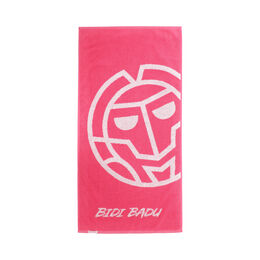 Towel -pink, white
