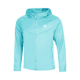 Crew Hood Training Jacket Boys-Light Blue