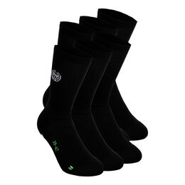 Matayo Crew Tech Tennis Socks-Black