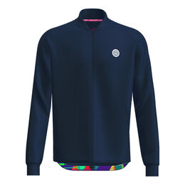 Kaleido Printed Training Jacket Men-Dark Blue