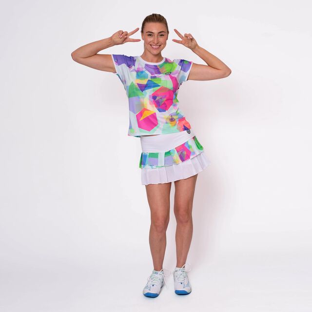 Kaleido Pleated Skort