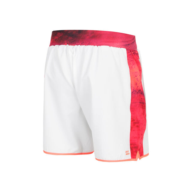 Adnan 7in Tech Shorts - red/white