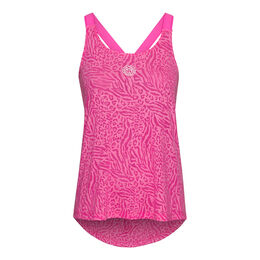  Maila Bournout Tech Tank top -pink,white