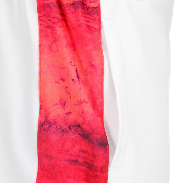 Adnan 7in Tech Shorts - red/white