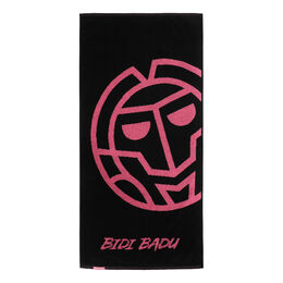 Badehandtuch 70x140cm Towel -black,pink