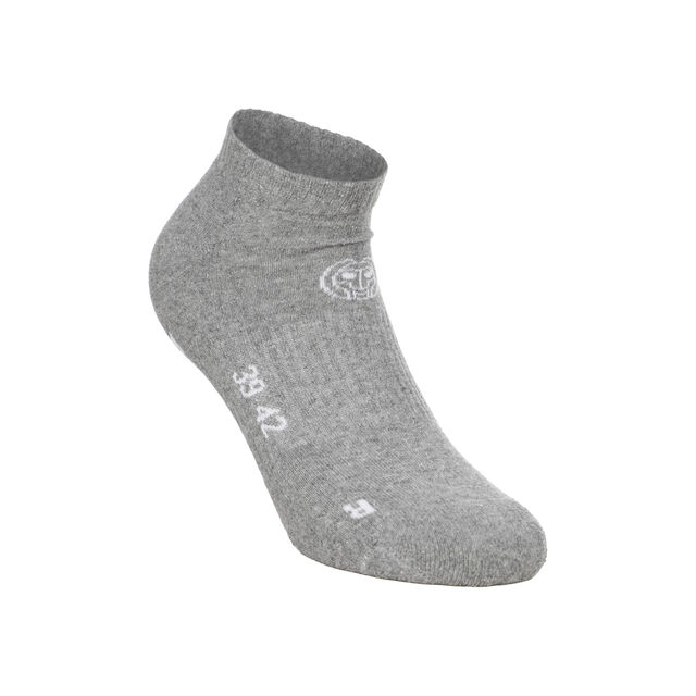 No Party No Show Move Socks 3 Pack - grey