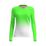 Crew Gradiant Junior Longsleeve - neon green, white