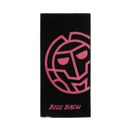 Badehandtuch 50x100cm Towel -black,pink