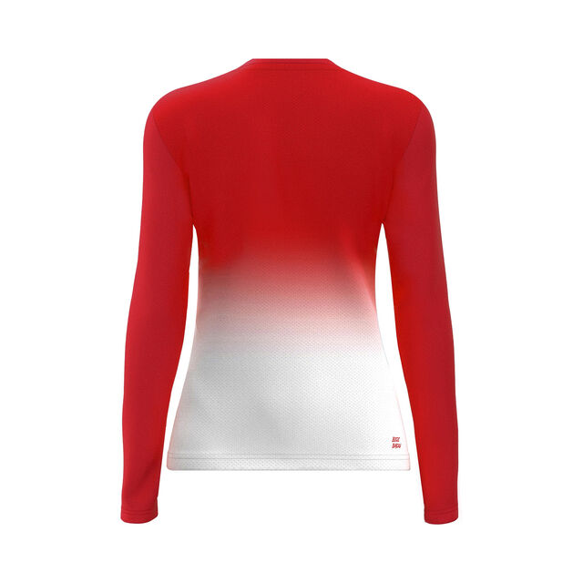 Crew Gradiant Junior Longsleeve - neon green, white