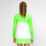 Crew Gradiant Junior Longsleeve - neon green, white