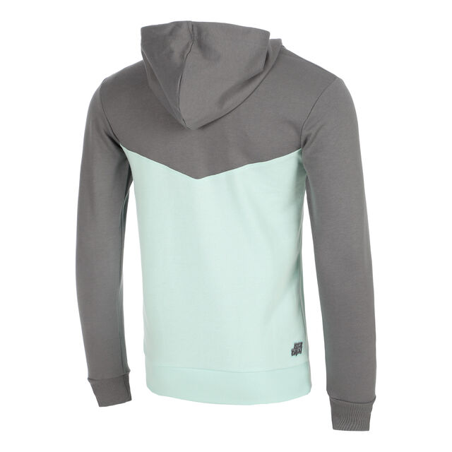 Lunis Lifestyle Hoody - dark grey/ mint