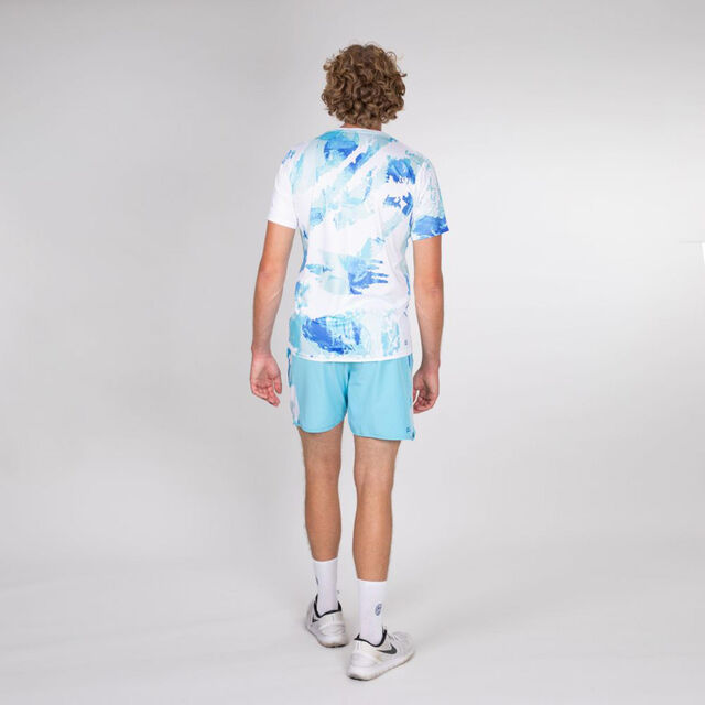 Tulu 7Inch Tech Shorts - blue/neon green