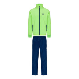 Ethan Tech Tracksuit Men-Light Green,Dark Blue