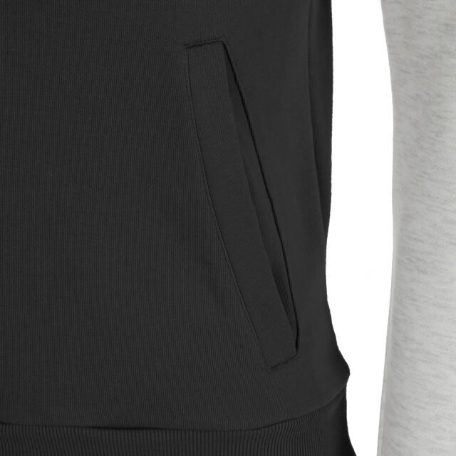 Lunis Lifestyle Hoody - dark grey/ mint