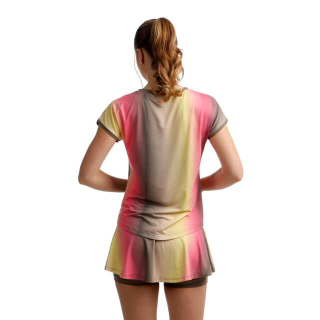 Spectrum Printed Wavy Skort