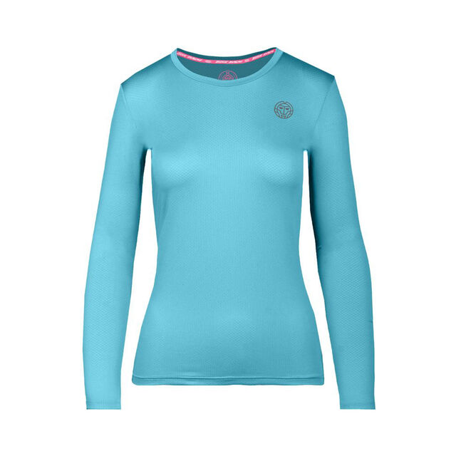 Mina Tech Roundneck Longsleeve - aqua