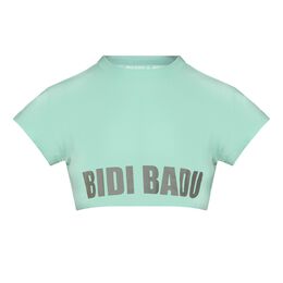 Abdominis Crop Move T-Shirt Women-Mint