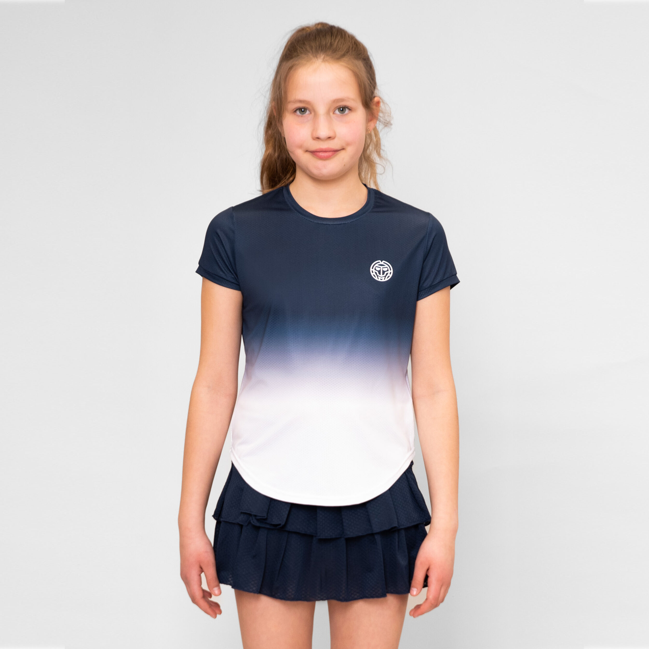 BIDI BADU Crew Tee Mädchen T-Shirt Pink - Tennis Shirt Für Mädchen