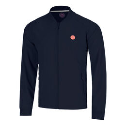 Solid  Training jacket Men-dark blue