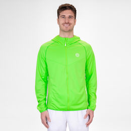 Crew Hood Zip Hoodie Men-Neon Green
