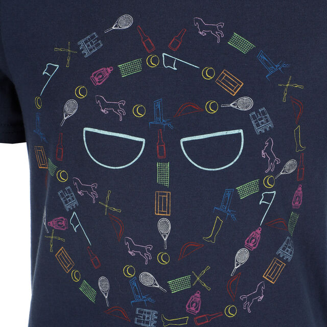 Baszon Lifestyle Tee - dark blue/ mixed