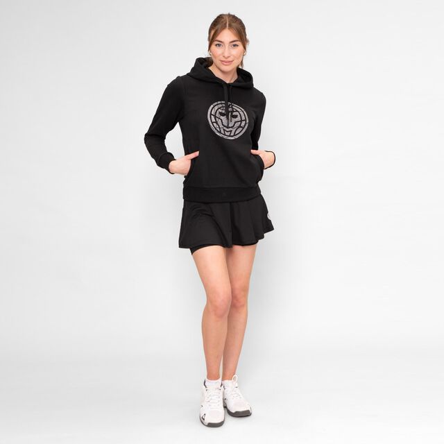 Protected Leafs Chill Hoody - black, white