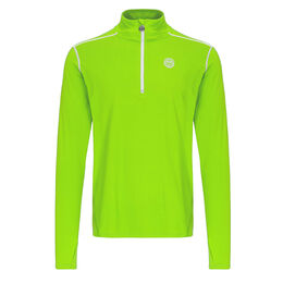 Zac Tech Half Zip Long Sleeve Men-Neon Green,White
