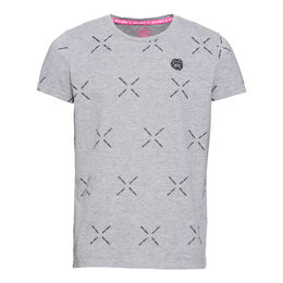 Lifestyle T-Shirt Men - lightgrey, pink