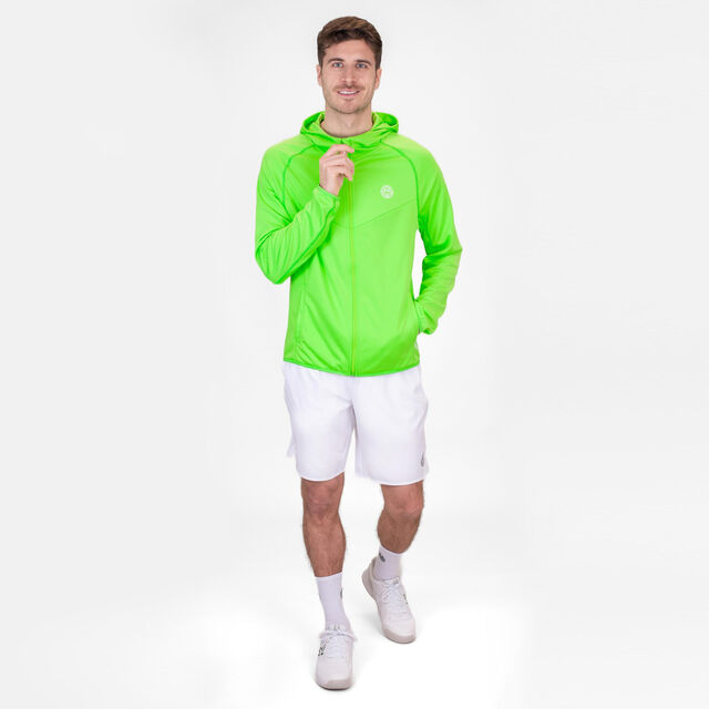 Crew Hood Jacket - neon green