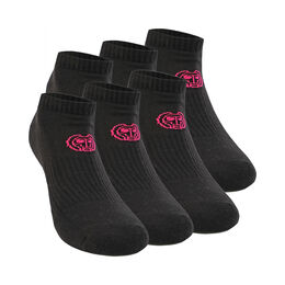 Leana No Show Tech Tennis Socks-Black