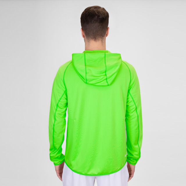 Crew Hood Jacket - neon green