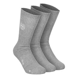 Don Carlito Crew Move Tennis Socks-Grey,White