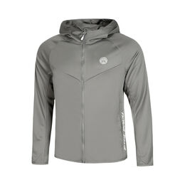 Crew Hood Training Jacket Boys-Grey