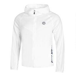 Crew Hood Training Jacket Men-White