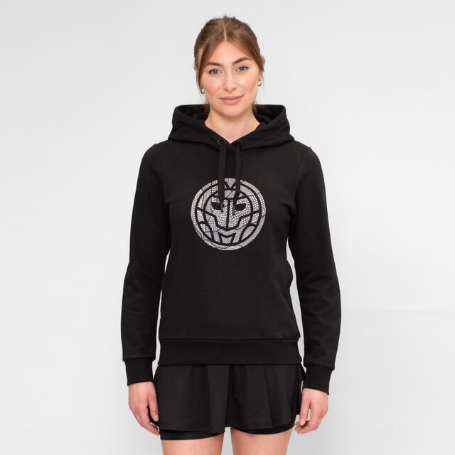 Protected Leafs Chill Hoody - black, white