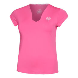Bella 2.0 Tech V-Neck T-Shirt Women-Pink,White