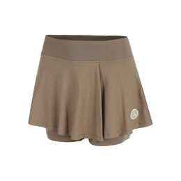 Spectrum Wavy Skirt Women-Brown