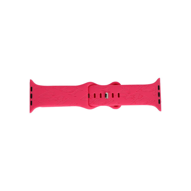 Bidi Badu Silikon Armband 45mm - pink für Apple Watch (Series 1 -Series 9 und SE)