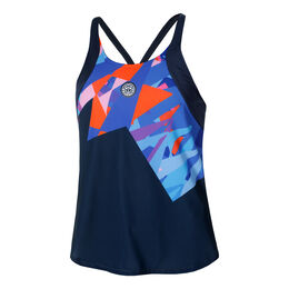 Spike Tank Top Women-Dark Blue,Multicoloured
