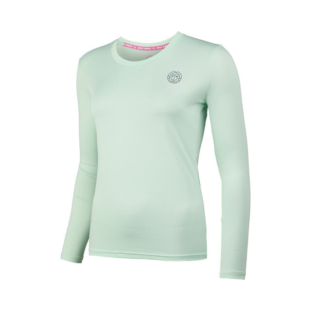 Mina Tech Roundneck Longsleeve - aqua