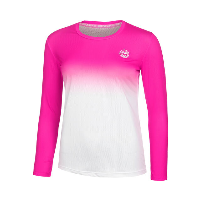 Crew Gradiant Junior Longsleeve - neon green, white