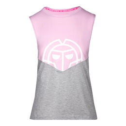 Elinam Lifestyle Tank Top Women-Pink,Lightgrey