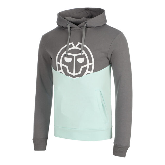 Lunis Lifestyle Hoody - dark grey/ mint